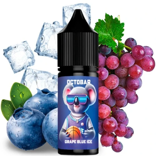Набір Для Самозамісу Octobar NFT Grape Blue Ice (Виноград Блу Лід) 15 мл купить
