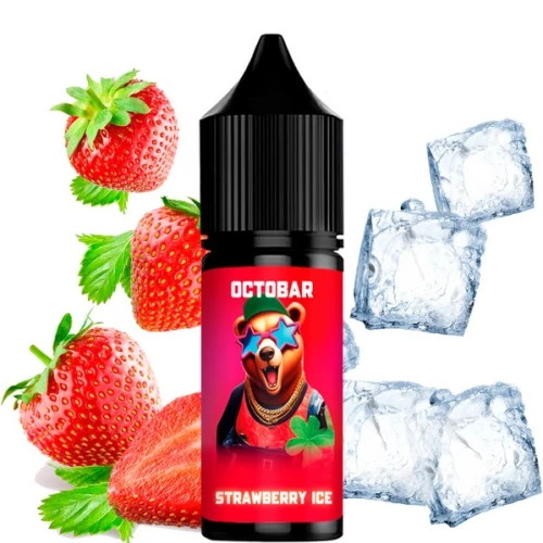 Набір Для Самозамісу Octobar NFT Strawberry Ice (Полуниця Лід) 15 мл купить