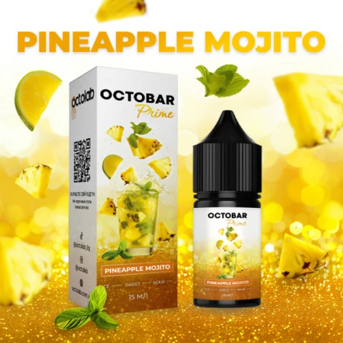 Набор Для Самозамеса Octobar Prime Pineapple Mojito (Ананас Мохито) 30 мл купить