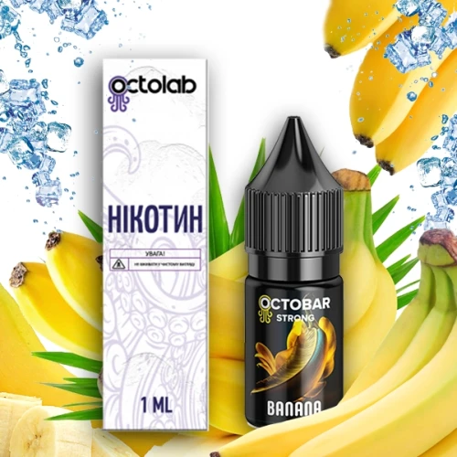 Набор Для Самозамеса Octobar Strong Banana (Банан) 10 мл купить