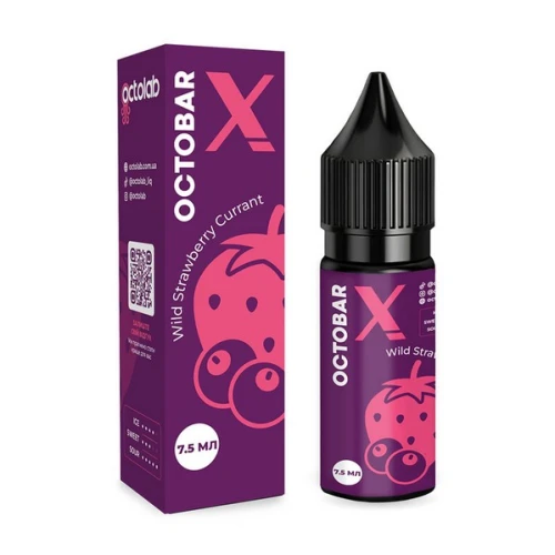 Набор Для Самозамеса Octobar X Wild Strawberry Currant (Дикая Клубника Смородина) 15 мл купить