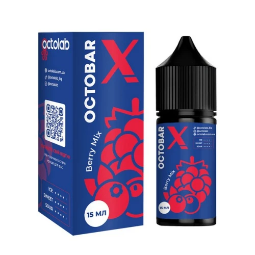 Набір Для Самозамісу Octobar X Berry Mix (Ягоди Мікс) 30 мл купить