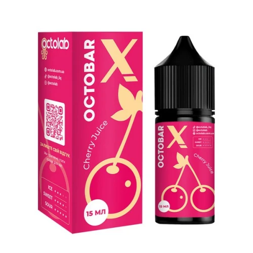 Набір Для Самозамісу Octobar X Cherry Juice (Вишневий Сік) 30 мл купить