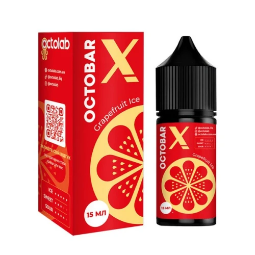 Набір Для Самозамісу Octobar X Grapefruit Ice (Грейпфрут Лід) 30 мл купить