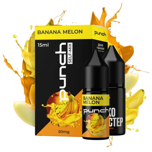 Набор Для Самозамеса Punch Banana Melon (Банан Дыня) 15 мл купить