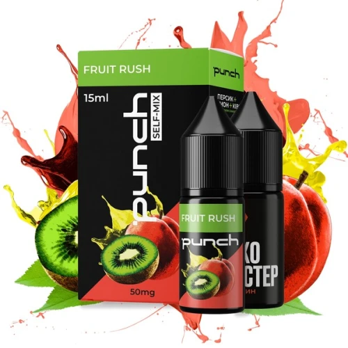 Набор Для Самозамеса Punch Fruit Rush (Фруит Раш) 15 мл купить