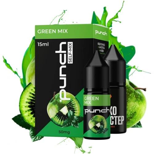 Набор Для Самозамеса Punch Green Mix (Зелёный Микс) 15 мл купить