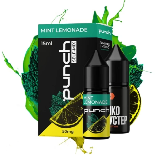 Набор Для Самозамеса Punch Mint Lemonade (Мятный Лимонад) 15 мл купить