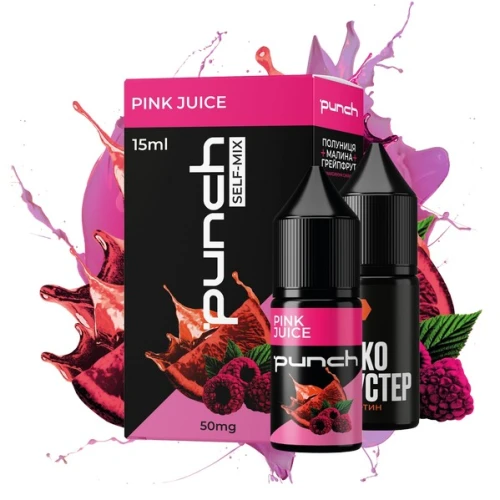 Набор Для Самозамеса Punch Pink Juice (Розовый Сок) 15 мл купить