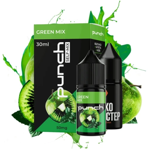 Набір Для Самозамісу Punch Green Mix (Зелений Мікс) 30 мл купить