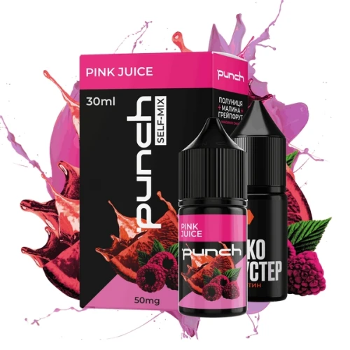 Набір Для Самозамісу Punch Pink Juice (Рожевий Сік) 30 мл купить