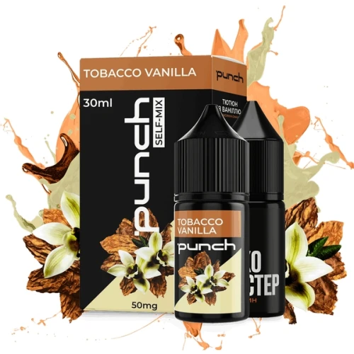 Набор Для Самозамеса Punch Tobacco Vanilla (Табак Ваниль) 30 мл купить