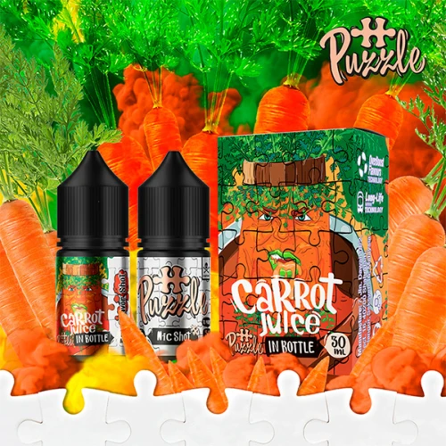 Набір Для Самозамісу Puzzle In Bottle Carrot juice (Морквяний Cік) 30 мл купить
