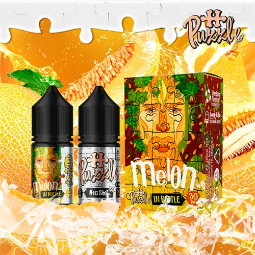 Набор Для Самозамеса Puzzle In Bottle Melon (Дыня) 30 мл купить