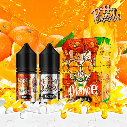 Набір Для Самозамісу Puzzle In Bottle Orange (Апельсин) 30 мл купить