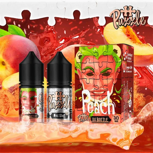 Набір Для Самозамісу Puzzle In Bottle Peach (Персик) 30 мл купить