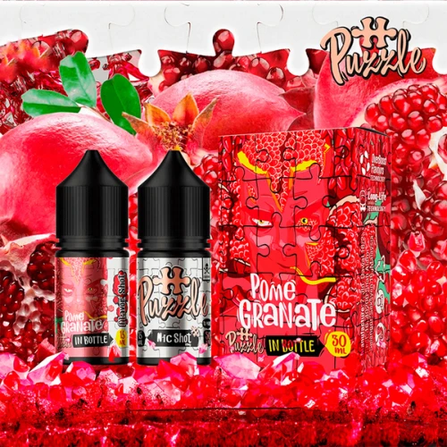 Набір Для Самозамісу Puzzle In Bottle Flavor Shot Pomegranate (Гранат) 30 мл купить
