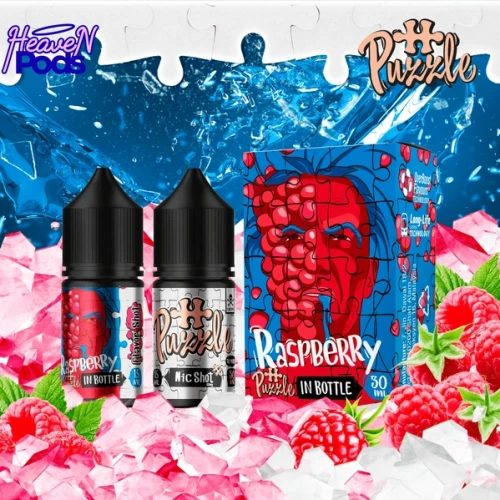 Набір Для Самозамісу Puzzle In Bottle Flavor Shot Raspberry (Малина) 30 мл купить