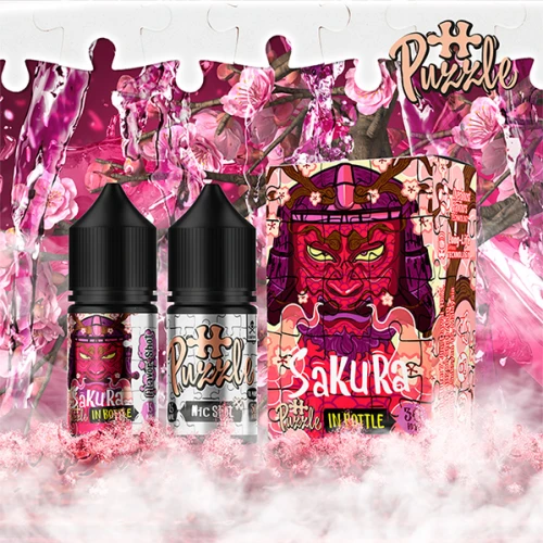 Набір Для Самозамісу Puzzle In Bottle Sakura (Сакура) 30 мл купить