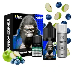 Набор Для Самозамеса Uliq Apple Blueberry (Яблоко Черника) 30 мл купить
