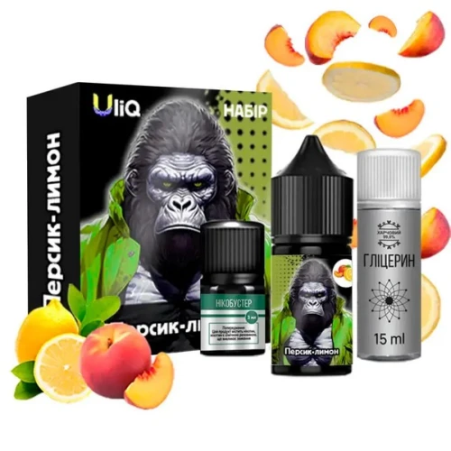 Набор Для Самозамеса Uliq Peach Lemon (Персик Лимон) 30 мл купить