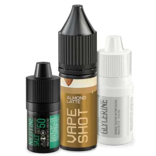 Набор Для Самозамеса Vape Shot Almond Latte (Алмонд Латте) 15 мл купить