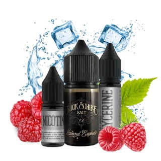 Набор Для Самозамеса Wick&Wire V2 Natural Explode (Малина Лёд) 30 мл