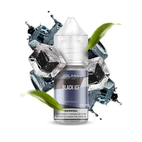 Рідина на сольовому нікотині Solana 1 Black Ice (Чорний Лід) 30 мл купить