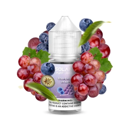 Жидкость на солевом никотине Solana 2 Blueberry Grape (Черника Виноград) 30 мл купить
