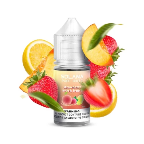 Жидкость на солевом никотине Solana 2 Strawberry Peach Lemon (Клубника Персик Лимон) 30 мл купить