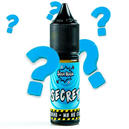 Рідина на сольовому нікотині Sour Boom Secret (Секрет) 15 мл купить