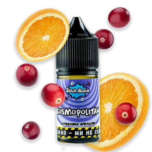 Жидкость на солевом никотине Sour Boom Cosmopolitan (Космополитан) 30 мл купить
