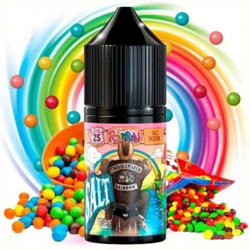 Жидкость на солевом никотине Troublemaker Rainbow (Рэйнбов) 30 мл купить