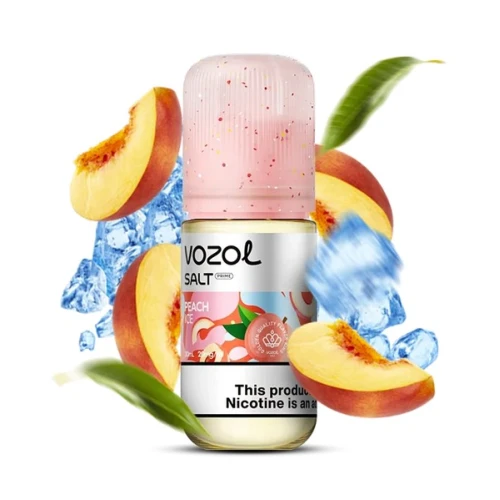 Рідина на сольовому нікотині Vozol Prime Peach Ice (Персик Лід) 30 мл купить