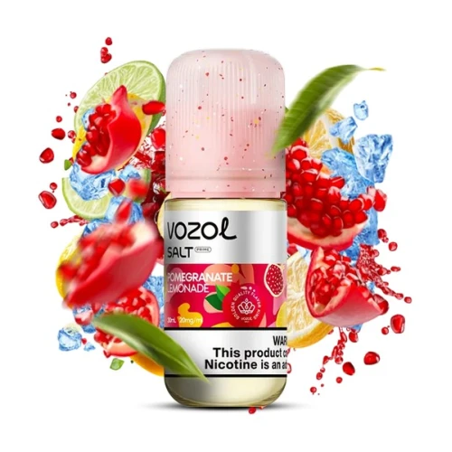Рідина на сольовому нікотині Vozol Prime Pomegranate Lemonade (Гранатовий Лимонад) 30 мл купить