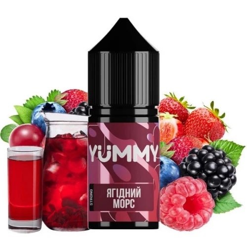 Рідина на сольовому нікотині Yummy Ягідний Морс (Ягідний Морс) 30 мл купить