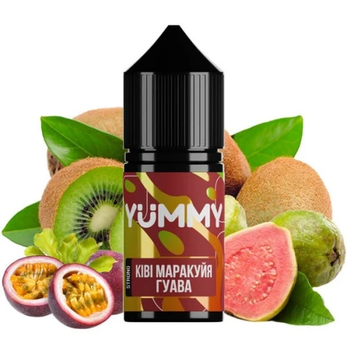 Рідина на сольовому нікотині Yummy Ківі Маракуйя Гуава (Ківі Маракуйя Гуава) 30 мл купить