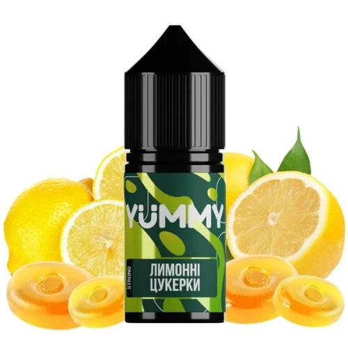 Рідина на сольовому нікотині Yummy Лимонні Цукерки (Лимонні Цукерки) 30 мл купить