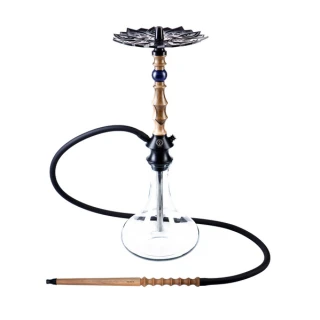 Кальян Karma Hookah Модель 1.2 Classic Walnut Blue (Валнут Синій)