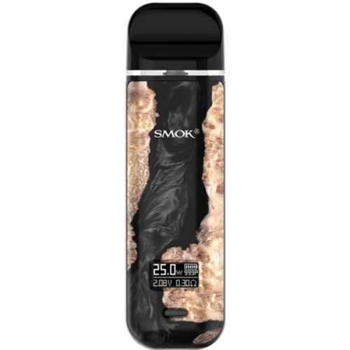 POD-система SMOK Novo X Black Stabilzing Wood (Черный Стабилзинг Вуд) купить