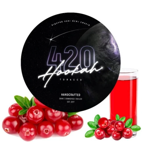 Табак 420 Dark Line Cranberry Juice (Клюквенный Сок) 40гр купить