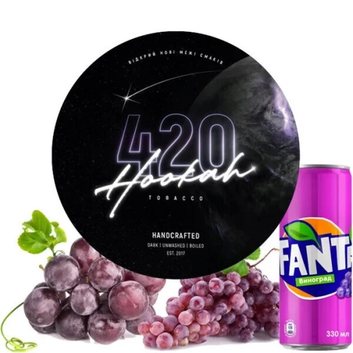 Табак 420 Dark Line Grape Soda (Виноград Сода) 40гр купить