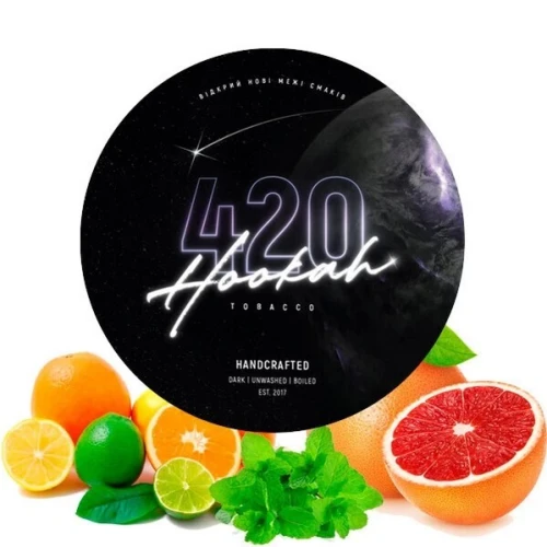 Табак 420 Dark Line Citrus Mint (Цитрус Мята) 100гр купить