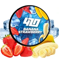 Табак 420 Dark Line Banana Strawberry (Банан Клубника) 100гр купить