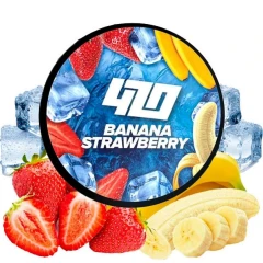 Табак 420 Dark Line Banana Strawberry (Банан Клубника) 100гр купить