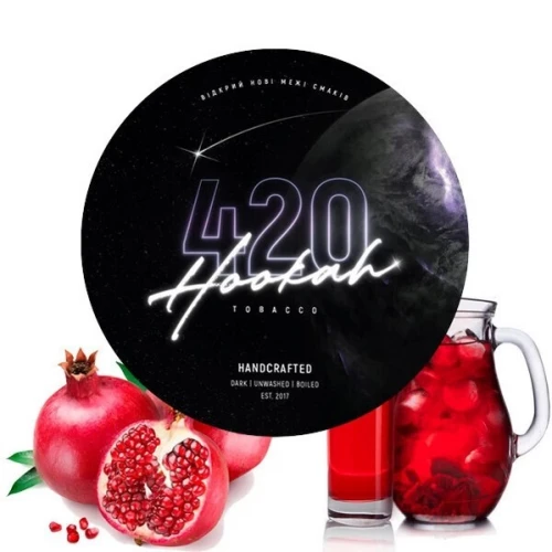 Табак 420 Dark Line Pomegranate Mors (Гранатовый Морс) 100гр купить