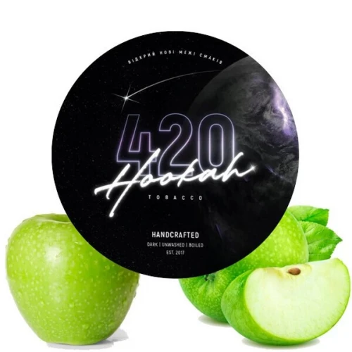 Тютюн 420 Dark Line Apple Squirt (Яблуко Сквирт) 100гр купить
