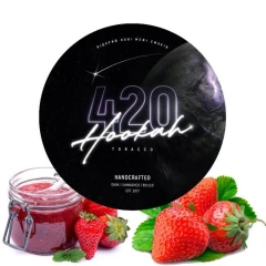 Табак 420 Dark Line Strawberry Jam (Клубничный Джем) 100гр купить