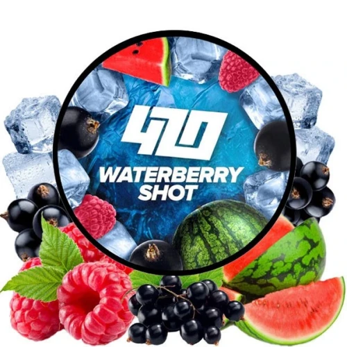 Табак 420 Dark Line Waterberry Shot (Вотерберри Шот) 100гр купить