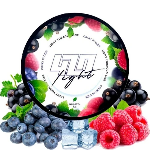 Табак 420 Light Line Fresh Berries (Свежие Ягоды) 100гр купить